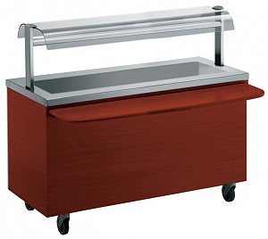 Electrolux Professional FSV15F4C KÜHLTISCH, KÜHLWANNE, 4 GN, KIRSCHE 1500 (Code 320139)