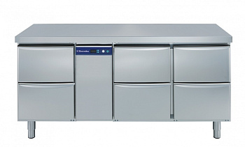 Electrolux Professional RCDR3M06R KÜHLTISCH 440 L, 6 SCHUBLADEN, ZENTRALKÜ (Code 726570)