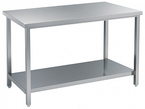 Electrolux Professional STL10 WORK TABLE WITH SHELF 1000 MM (Code 132392)