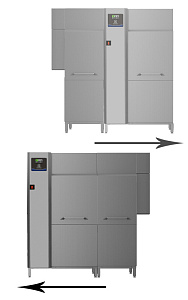 Electrolux Professional CC0FVN green&clean dual rinse rack type dishwasher, 200racks/hour, electric, 50Hz (Code CC0FVN)