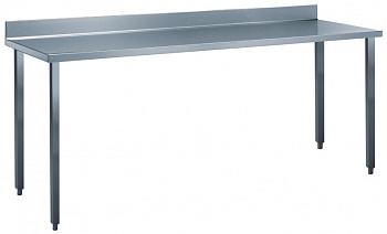 Eco Preparation 2000 mm Work Table with Upstand - disassembled (Code 132850)