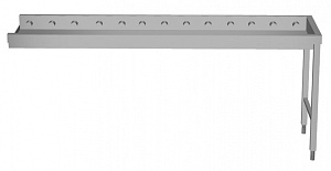 Electrolux Professional HSSRCEP21 Handling System for Dishwasher Short roller conveyors with end plate (Code 865191)