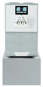 Electrolux Professional POR214DPA3PH Portofino Softeismaschine Modell P mit Pumpe, 2 x 8 l Tankkapazität und 1,95 l Schneckenzylinder, 2 Geschmacksrichtungen und 1 Mix- Auslaufhahn, Hochleistungskühlsystem, Luftgekühlt, Auftischmodell, E (Code 560075)