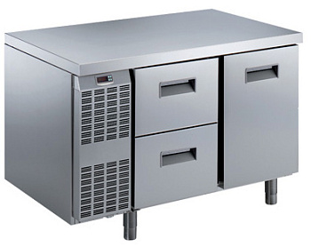 1DOOR+2x½DRAW.DIG.FREEZER TABLE -20-15°C (Code 728518)