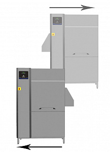 Electrolux Professional ESR10E6 Warewashing Single rinse Rack Type dishwasher, 100 racks/hour, electric (Code 534410)