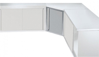 WALL CUPBOARD WITH 1 DOOR CORNER TYPE (121886)