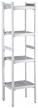 ALUM.LINEAR SHELV.-POLY.TIERS-475X772MM (137031)