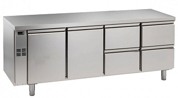 Electrolux Professional HB2P4CR KÜHLTI. 2 TÜ. + 4 SCHUBL 1/2, -2+10°, ZK (Code 728299)