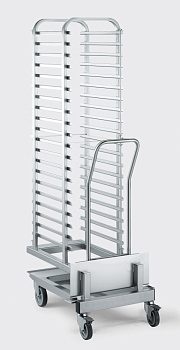 Cooking accessories Trolley with tray rack (Code 922753)