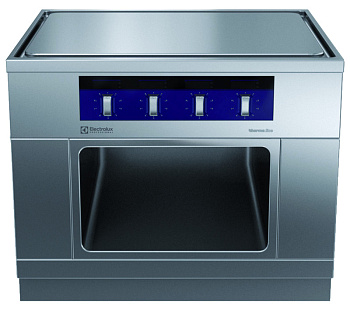 Modular Cooking Range Line thermaline 90 - 4 Zone Freestanding Electric Solid Top, 1 Side, H=700 - H3 -Marine (Code 589878)