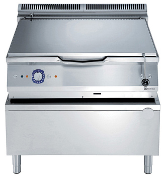 Electrolux Professional E9BRGHMOFM 80-L-GAS-KIPPBRATPF.FLUSS-STAHLBO.AUTOM. (Code 391135)
