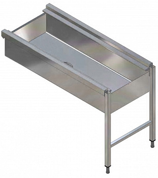 SLIDE CONVEYOR WITH DEEP BASIN, 1600MM (Code 865018)