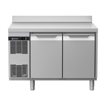 REFR.COUNTER 290L 2xDOOR W/SPLBACK CU_LFT GALV (CODE 714497)
