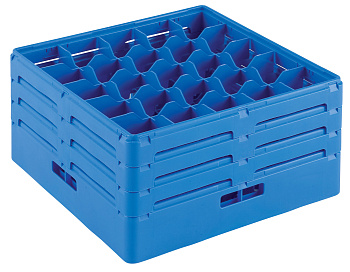 BASKET F.25 TILTED GLASSES (H220MM)-BLUE (Code 867041)