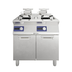 Electrolux Professional E9KKRTBAMEG e-XP 900 Fryer 2x15 Liters OptiOil 800mm (Code 391661)
