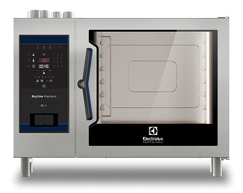 Electrolux Professional ECOG62B2G1 SkyLine Premium SKYLINE PREMIUM OFEN 6 GN 2/1 - GAS - BOILER CRNIMO 1.4401 (Code 217891)