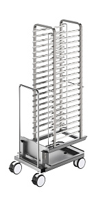 Electrolux Professional TRRA201163C Küchenzubehör Wagen mit Hordengestell Skyline, 20 GN 1/1, 63mm Abstand (Code 922753)