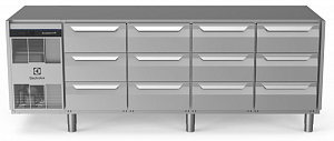 Electrolux Professional EH4H7CCCC REFR.COUNTER 590LT 12x1/3DRAW NO TOP (Code 710089)