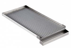 Electrolux Professional 7AC47 GERILLTE PLATTE FÜR 2 BRENNER SERIE 700 (Code 921685)