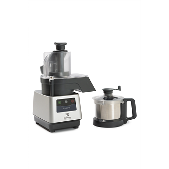 Combined vegetable slicer and cutter mixer, 2.6lt bowl in s/s, 1500 rpm, 3 discs included (slicer 2mm, slicer 5mm, grater 3mm), Schuko plug (CODE 602152)