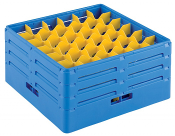 BASKET F.36 TILTED GLASSES (H220MM)-BLUE (Code 867042)