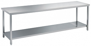 Electrolux Professional STL17 WORK TABLE WITH SHELF 1700 MM (132403)