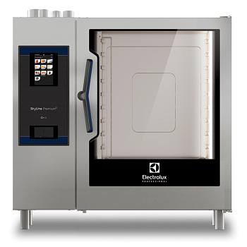 SKYLINE PREMIUMS OVEN 10 GN 2/1 - GAS - BOILER AISI 316 - 3-GLASS (CODE 229773)