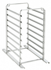 Electrolux CCAC06 TRAY RACK+WHEELS 8X1/1GN, 80MM PITCH (Code 922009), Alias 8PDO922009