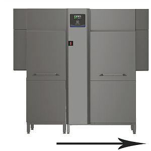 Electrolux Professional EDR20PELA5WV DUAL RINSE RT, 200R/H, ELECTRIC, WASH-SAFE, 0-LIME, ESD, L>R, 50HZ (CODE 535105)