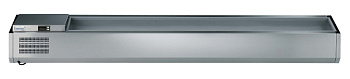 Electrolux Professional ZVR1930H Pizza-Schauvitrine Hergestellt aus Edelstahl 304 AISI. Konzipiert für die Verwendung mit 1/4GN- und 1/2GN-Behältern (nicht im Lieferumfang enthalten). Eingebaute Kühleinheit. Kältemittel R290. Thermostatische Temperatur (Code 291215)