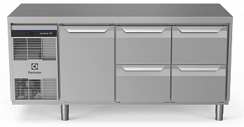 Electrolux Professional EH3HBABB REFRIGER.COUNTER 440LT 1DOOR 4DRAWER (Code 710045)