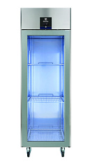 Electrolux Professional REX71GR ecostore 1 Glass Door Digital Refrigerator, 670lt (+2/+10), AISI 304 - R290 (Code 725358)