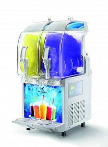 Electrolux Professional IPRO2ELR290 Frozen Frozen granita dispenser with 2 bowls, electronic control and lighted panel (Code 562511)
