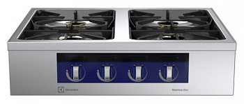GAS TOP,4 BURNERS,1-SIDE,800X800X250H (Code 588039)