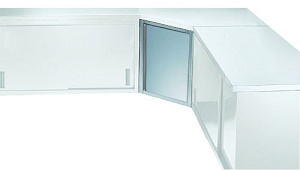 Electrolux Professional PAB800LCN Standard Preparation Corner Wall Cupboard with 1 Hinged Door (Code 132829)