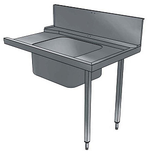 Electrolux Professional BHHPT6B12R PREWASH TABLE+BOWL(600X500)R>L 1200-HOOD (Code 865314)