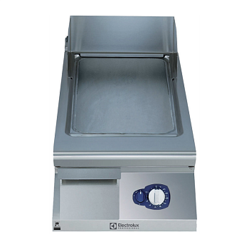 GAS FRYTOP SMOOTH HORIZONTAL PLATE 400MM-BRUSHED CHROME (CODE 391402)