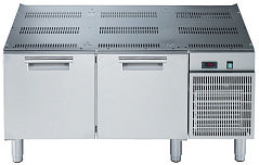 Electrolux Professional E7TTEECOMIN Modulare Großküchengeräteserie XP700 Tiefkühlunterbau mit 2 Schubladen, -15-20°C, automatische Abtaukondensatverdunstung - R290 (Code 371294)