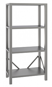 Electrolux Professional NSC970 Stainless Steel Preparation 970 mm Stainless Steel Shelving with 4 Solid Shelves (Code 132945)