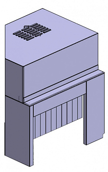 EL. DRY. TUNNEL-CORNER-RIGHT-MODULAR RT (Code 864512)