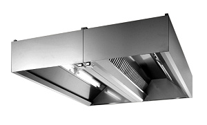 Electrolux Professional STCF2640 DUNSTABSAUGHAUBE INOX 304+FILTER+LICHT (Code 640242)