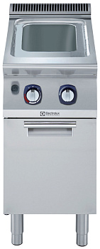 Electrolux Professional E7OOBTBAMCI Modulare Großküchengeräteserie 700XP Freistehender Gas-Nudelkocher, 1 Wanne, 24,5 Liter (Code 371441)