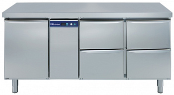 REFR.COUNTER 440 LT,1 DOOR,4DRAWERS,REM. (Code 726569)