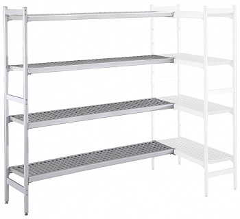 Electrolux Professional CLS2728 ALUM.CORNER SHELV.-POLY.TIERS-475X2732MM (Code 137088)