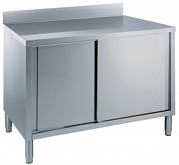 Electrolux Professional MS1017 SCHRANKTISCH MIT AUFKANTUNG 1000 MM (Code 133012)