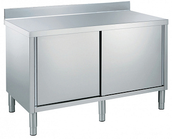 Eco Preparation 1600 mm Worktop Cupboard with Upstand (Code 132865)
