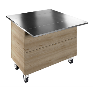 Electrolux Professional F00N3AW00S AMBIENT UNIT, 3GN+WHEELS H=900MM (CODE 322046)