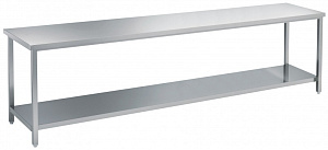 Electrolux Professional STL20 WORK TABLE WITH SHELF 2000 MM (132613)