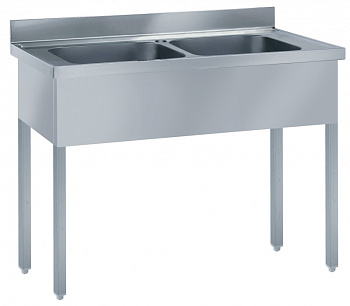 SINK UNIT 2 BOWLS 1400MM (132462)
