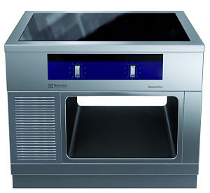 Electrolux Professional MCJNECJ1DM Modular Cooking Range Line thermaline 90 - 4 Zone Full Surface Induction Top on Passthrough Base, 2 Sides, H=700 - H3 -Marine (Code 589857)